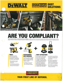 DEWALT DUST SOLUTIONS